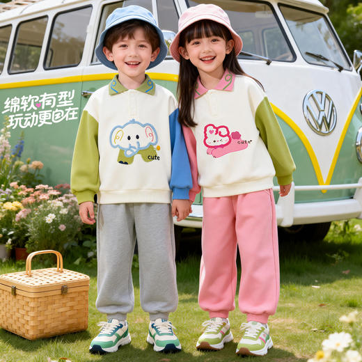 贝贝怡卫衣套装ZB1FT004 商品图0