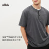 allblu机能汉麻亨利领短袖T恤，舒适挺括有型 商品缩略图1