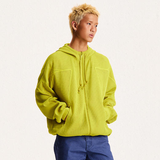 CryingCenter 网球线迹连帽夹克 空气网眼外套 哭喊中心 商品图0