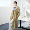 【宋轶同款】三彩2026春季新款长款风衣外套翻领双排扣宽松简约Z 商品缩略图1