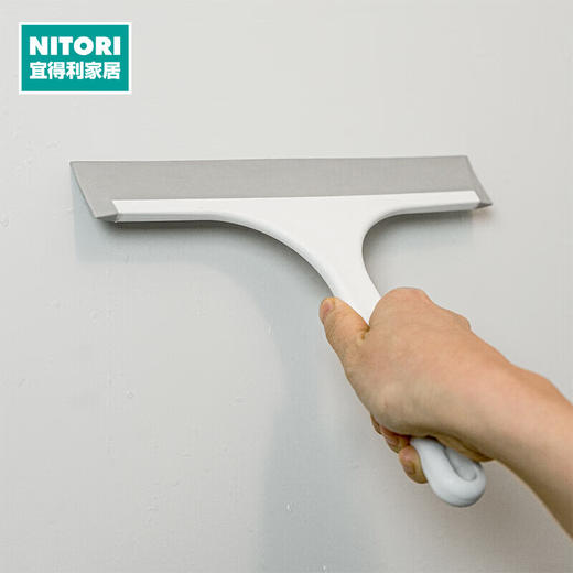 NITORI宜得利家居 擦玻璃刮窗刮浴室玻璃清洁小工具塑料短柄窗刮 商品图0
