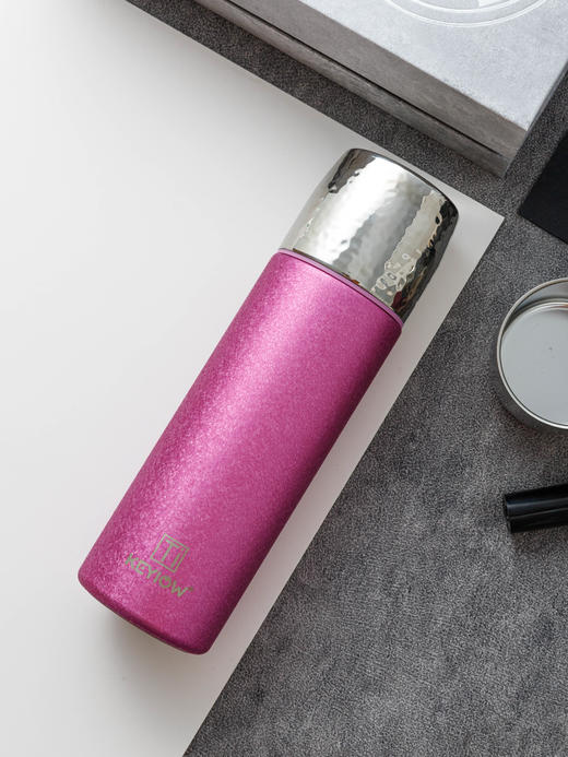 KEYIOW弱碱水富氢纯钛内胆保温杯500ml 商品图4