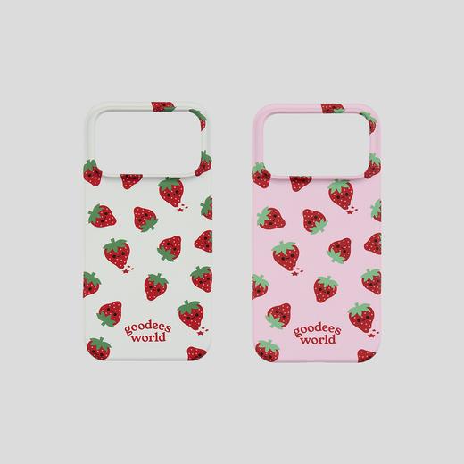 GOODBAI GOODEES 新款个性甜趣草莓满印手机壳 商品图0