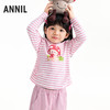 【实体店同款】女童圆领长袖上衣春季新款安奈儿童装XG611045 商品缩略图2