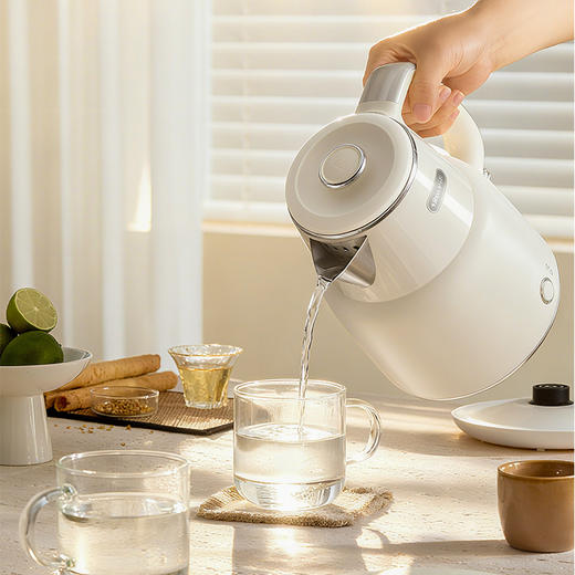 小熊（Bear）电热水壶恒温烧水壶316L不锈钢无缝一体内胆自动断电 1.5L大容量家用保温壶 ZDH-F15E7 商品图4