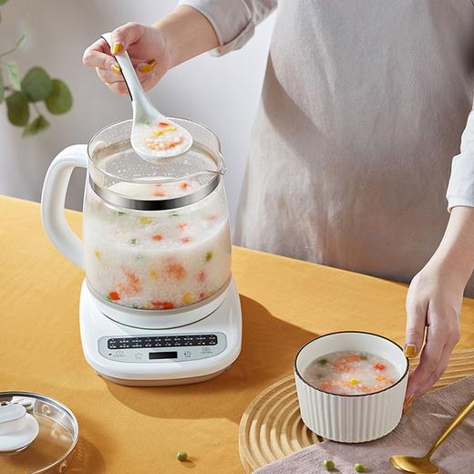 小熊养生壶煮茶器多功能烧水壶电热水壶迷你玻璃花茶壶保温热奶壶 YSH-C18Z2 商品图3