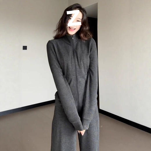 【轻运动穿搭神器❗️宽松显瘦不挑人】韩系休闲运动服套装女春秋新款韩版显瘦卫衣时尚阔腿裤两件套女装。jc 商品图2