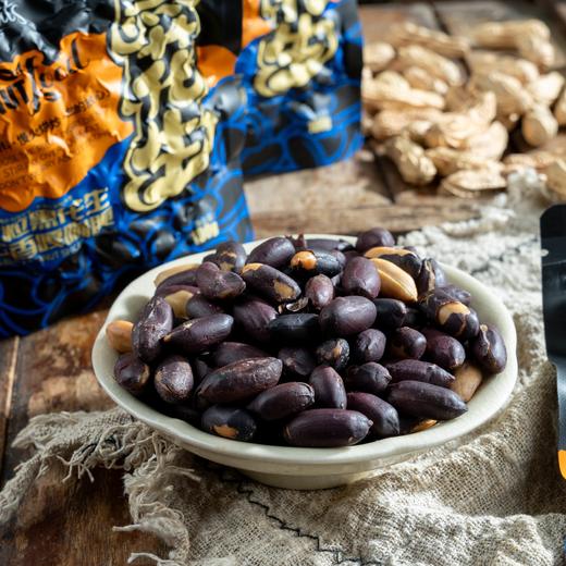 五香黑花生  100g/袋*4袋  传统工艺  香酥入味 商品图2