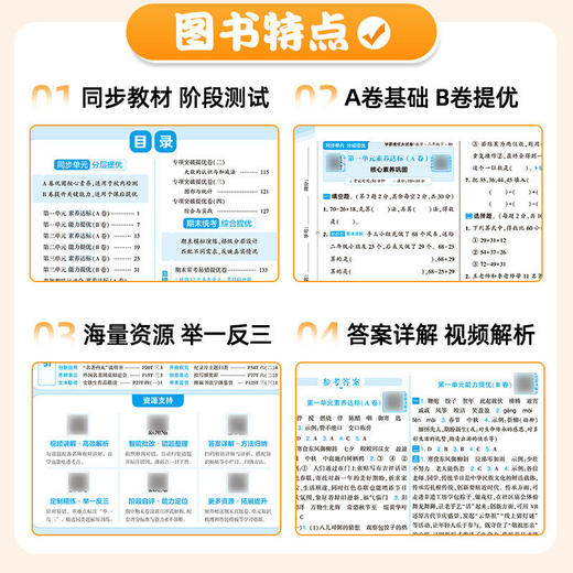 2026春学霸提优大试卷小学语文数学英语一二三四五六年级下册人教版单元月考期中期末卷同步测试卷练习册 商品图2
