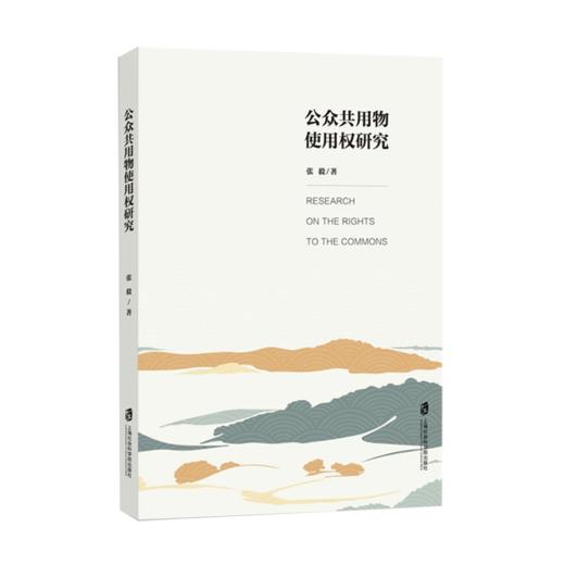 公众共用物使用权研究 商品图0