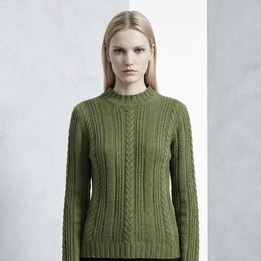 KINGDEER/KD秋冬新款时尚百搭女式羊绒衫L805955经典基本款/气质款鹿王 商品图5