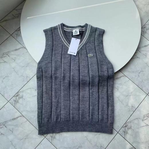 秋冬新款小e鱼复古学院v领马甲 商品图2