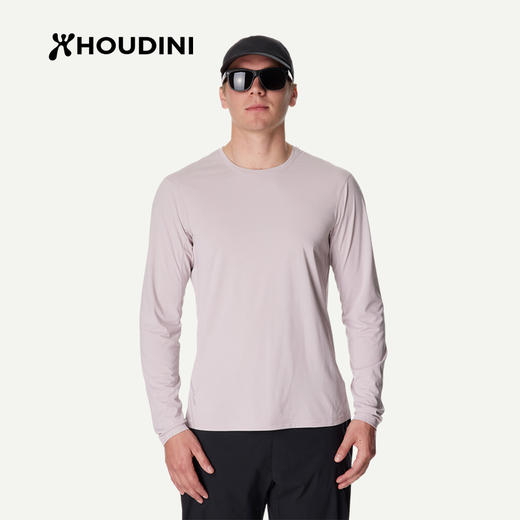 HOUDINI胡丁尼Pace Air LS空速男户外26春夏新跑步徒步长袖T恤 840063 商品图7