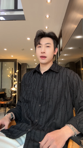 2972SDSA男士秋冬新款痞帅男装简约纯色磨毛竖纹设计长袖衬衫百搭显瘦