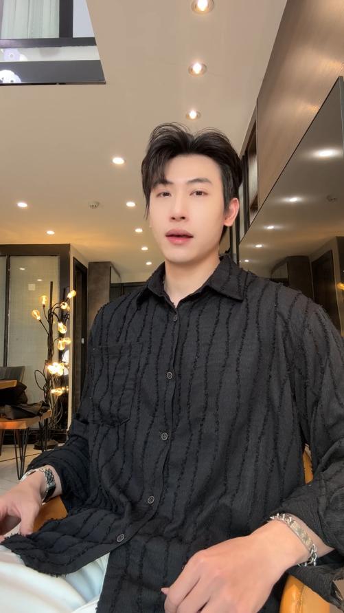 2972SDSA男士秋冬新款痞帅男装简约纯色磨毛竖纹设计长袖衬衫百搭显瘦 商品图0