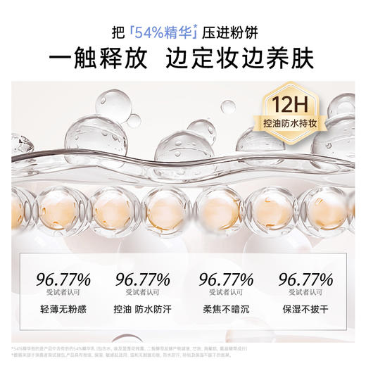 【新品首发】美诺冻干精华蜜粉饼无粉感定妆控油持久散粉补妆粉饼 商品图4