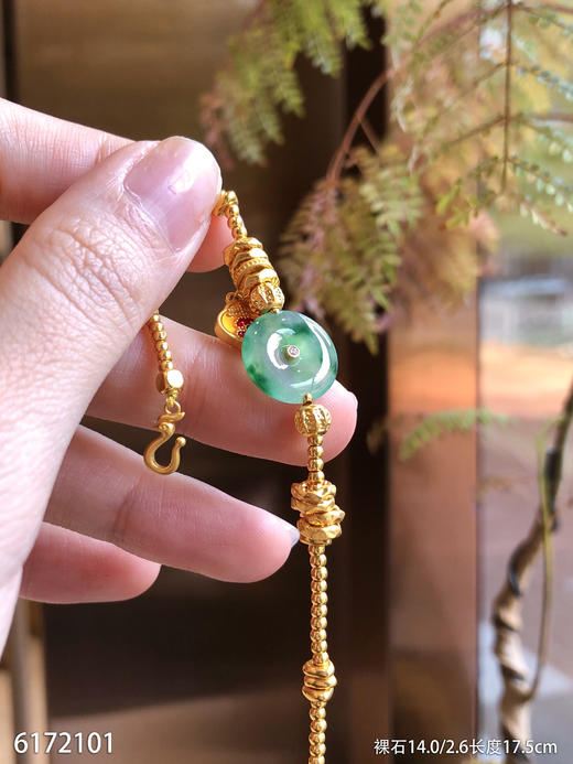 6172101，平安扣手链。具体价格微信咨询 商品图3