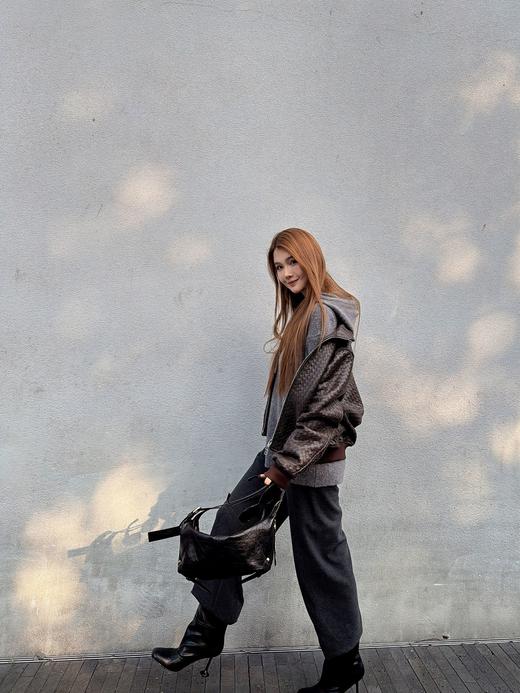 【非质量问题不退】PP23-BC重工编制皮衣(XSD*PP ) 商品图3