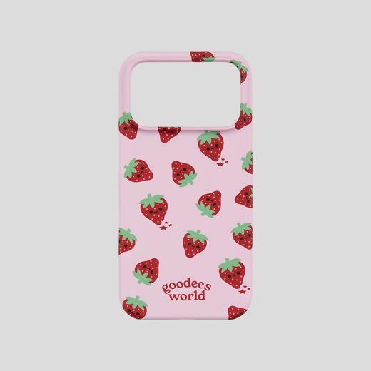 GOODBAI GOODEES 新款个性甜趣草莓满印手机壳 商品图1