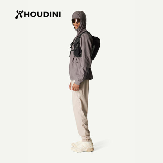 HOUDINI胡丁尼 Pace Trail 疾速户外26春夏新男连帽骑行跑步防风夹克 810059 商品图5