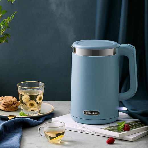 小熊电热水壶家用烧水壶全自动保温一体304不锈钢煮开水壶热水壶ZDH-D15F1 商品图1