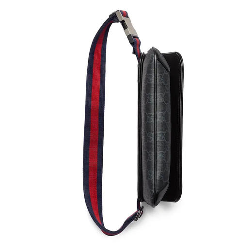 【二】GUCCI 古驰 男士 GG Supreme帆布 小号腰包 混色 792091 FADJA 1042 商品图6