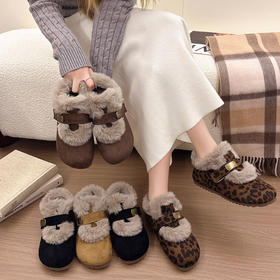 🧧春节穿搭美腻「低调高级感」绝佳选择♥️脚感无敌【XUXI叙希复古暖绒贵妃鞋】暖过火炉软过云朵 ✔️内里绒毛🔥保暖锁温效果nice😍回弹性好