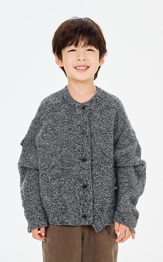 jnby   26年春款   短款开襟毛衫 1Q1313300 商品图6