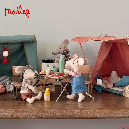 Maileg 鼠姐姐-红色 迷你场景系列 过家家玩具 迷你精致 北欧风创意设计 适合3岁以上 丹麦国宝级玩具品牌 17-4205-00 商品图6