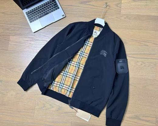 春秋战马棒球领休闲情侣夹克外套 商品图4