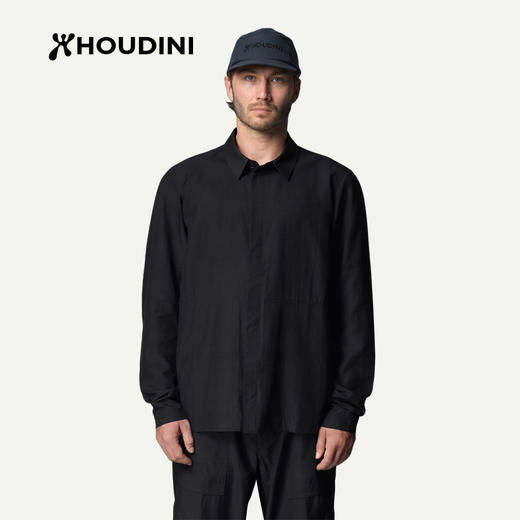 HOUDINI胡丁尼Tree Chore护林男户外26春新休闲长袖夹克外套 860046 商品图2