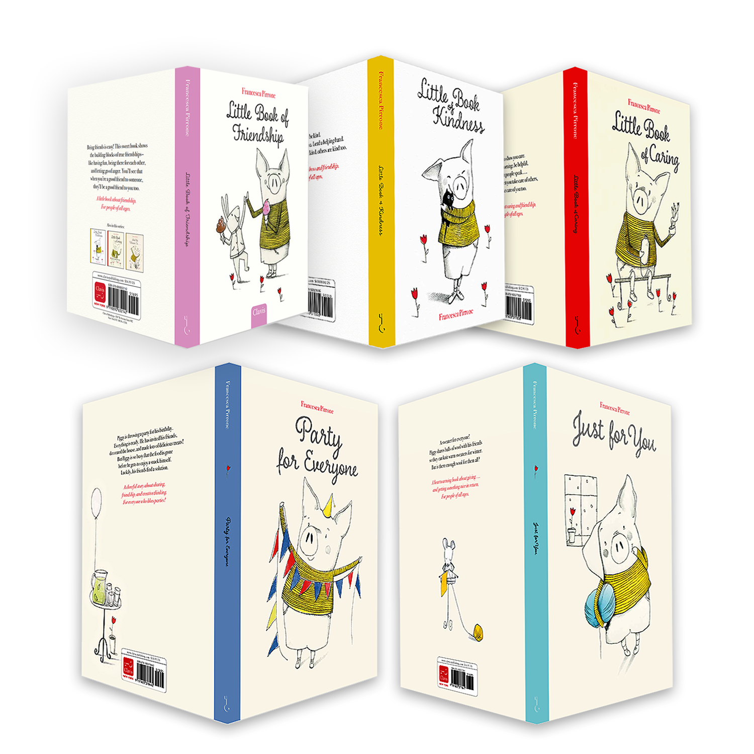 小猪哲理系列 原版英文儿童绘本故事