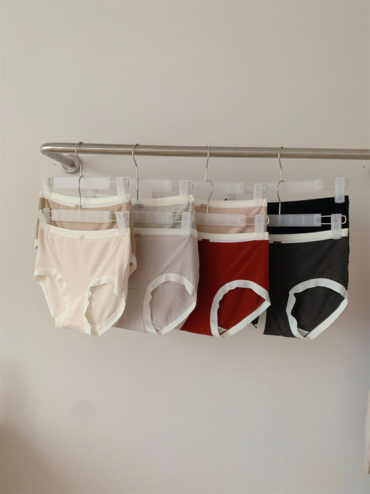 贴身小暖炉～秋冬糯叽叽羊绒感磨毛女内裤纯棉底档蕾丝边保暖大码 商品图2