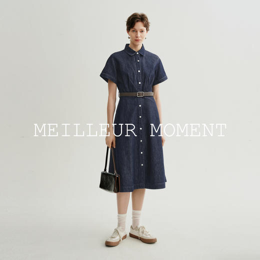 【商场同款】麦檬春秋牛仔连衣裙5G3290561 商品图1