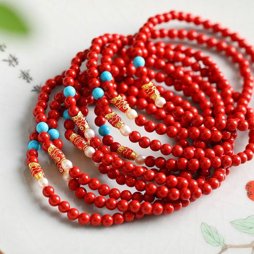 好运锦鲤 原矿精品朱砂手串 CR 商品图5