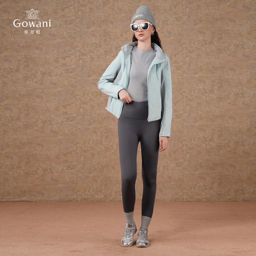 乔万尼休闲减龄运动风修身舒适保暖连帽棉服外套ED1K902 商品图1