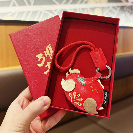 原创【马年！招财好运皮质挂件】马上有钱皮质小马 汽车钥匙扣小挂件 马年包包挂件 商品图7