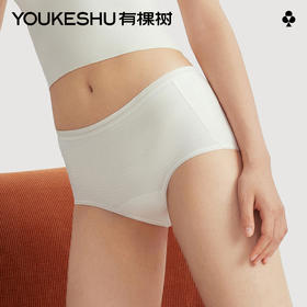 【新品上新】【不染色原棉】有棵树10A抗菌透气纯棉女士三角内裤4条装-U3313