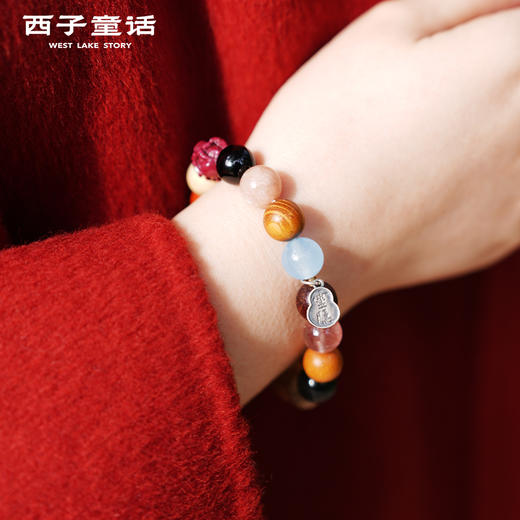 【斌哥优选】灵隐文创，马年十八籽手串，帝王砂手串朱砂手串，源自杭州灵隐景区，蕴含传统文化祝福，佩戴祈愿福运绵延、平安顺遂。 商品图3