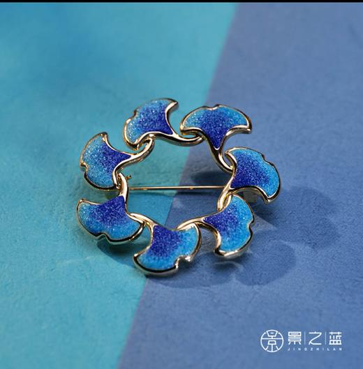 【彼达思】杏园春·青胸针 商品图1