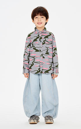 jnby   26年春款  牛仔长裤  1Q1E12560