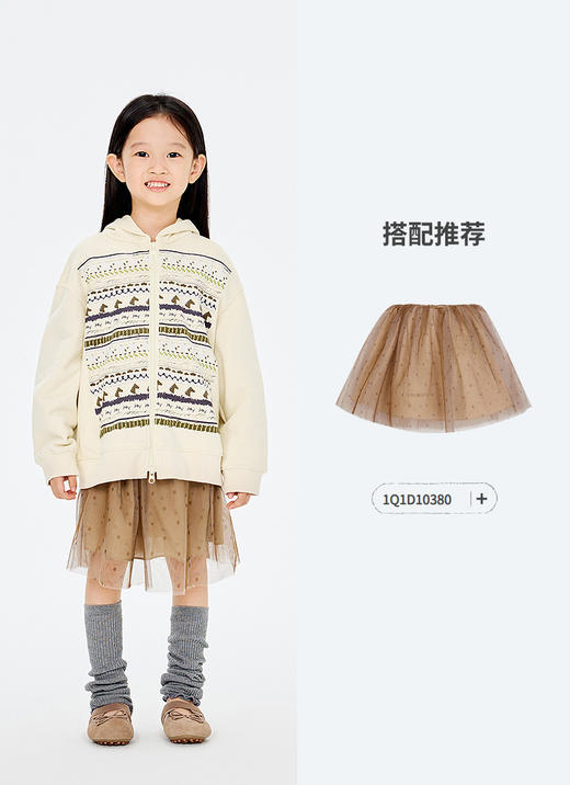 jnby  26年春款  连帽开襟卫衣  1Q1412580 商品图8