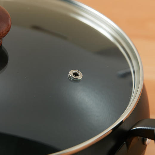 NITORI宜得利家居 厨房锅具炒菜锅IH易翻炒带盖铁锅燃气灶适用锅 商品图2