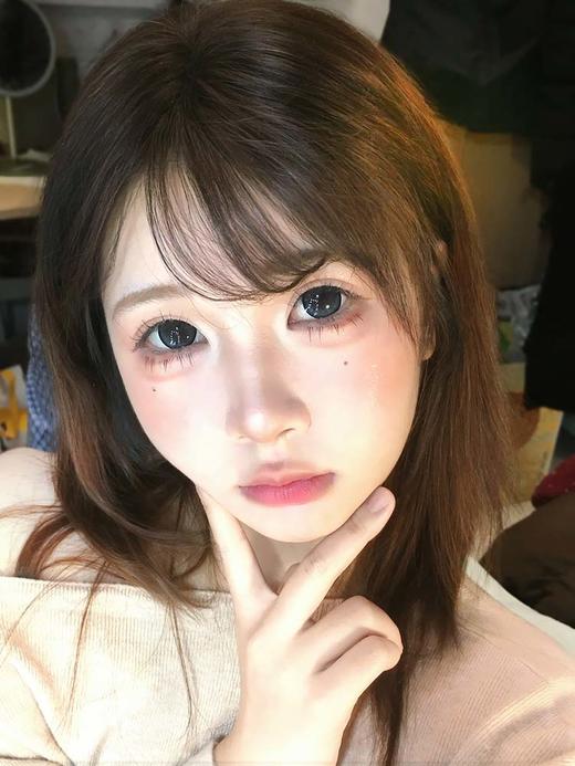 Hanawink 半年抛 黑尾痣 直径14.5mm着色14.2mm 商品图1