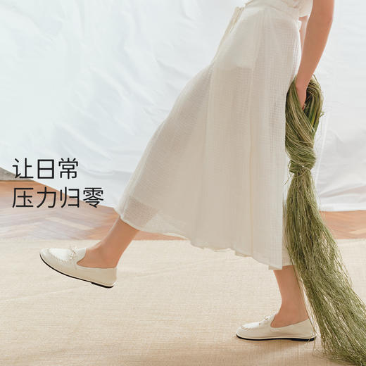 7or9裸感单鞋平底鞋通勤春夏新款佛手柑 商品图5