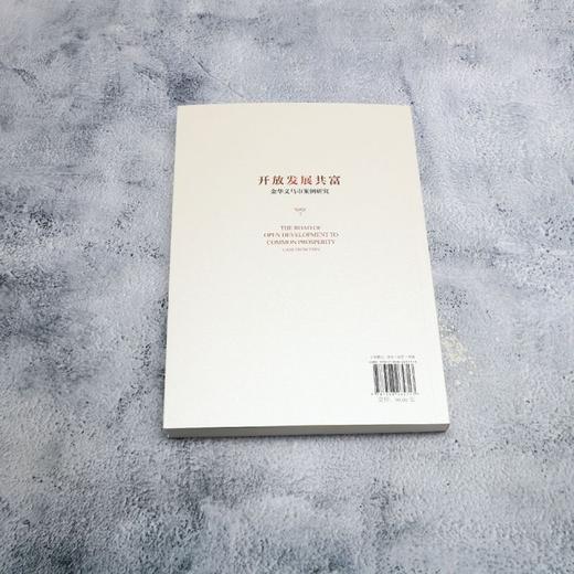 开放发展共富:金华义乌市案例研究 商品图2