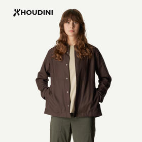 HOUDINI胡丁尼Tree Chore护林女户外26春新休闲长袖夹克外套  860047