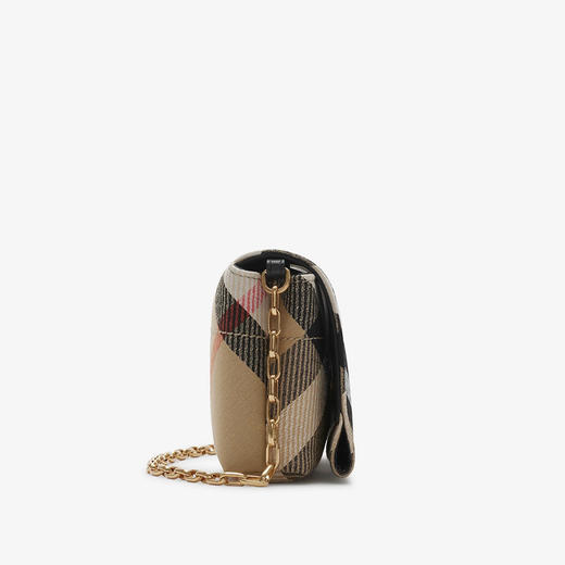 【二】BURBERRY 巴宝莉 女士迷你剪链包 格子 8103697 B9368 商品图1