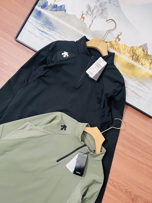 迪桑特TRAINING综训训练运动健身男士吸湿速干长袖 商品图4