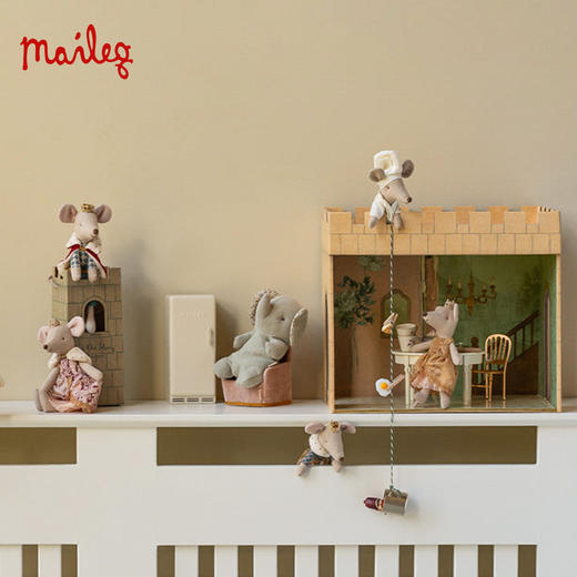 Maileg 城堡 皇家城堡系列 过家家玩具 迷你精致 北欧风创意设计 适合3岁以上 丹麦国宝级玩具品牌 11-5203-00 商品图3